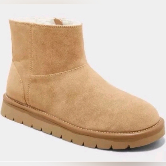 Universal Thread  | Women's May Suede Tan Boots | Size 7 - Picture 3 of 10